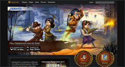 Desktop Screenshot of deepworldgame.com